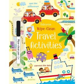 Wipe Clean Travel Activities-Usborne Publishing
