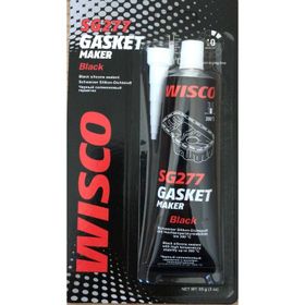 Wisco 300° Isıya Dayanıklı 85 gr Siyah Sıvı Conta Tüp Silikon
