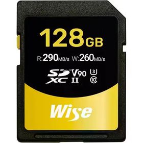 Wise 128 GB SDXC UHS-II V90 Hafıza Kartı