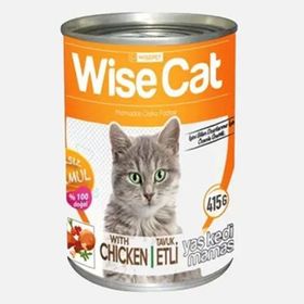 Wise Cat 415 gr Tavuklu Konserve Kedi Maması