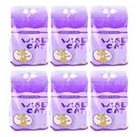 Wise Cat 7 lt x 6 Adet Diatomit Kedi Kumu