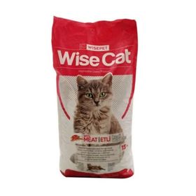 Wise Cat Etli 15 kg Yetişkin Kedi Maması