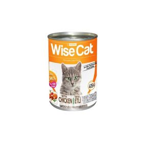 Wise Cat Tavuklu Etli 6x400 gr Yavru Kedi Konserve Maması