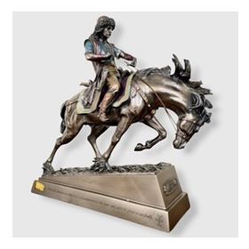 Wise Unicorn Mete Han Bronz 30 cm Biblo