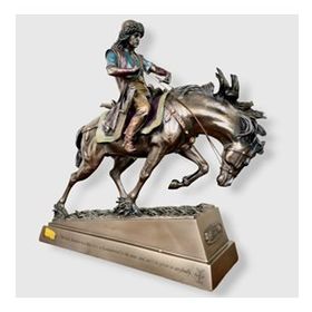 Wise Unicorn Mete Han Bronz 30 cm Biblo