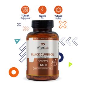 Wiselab Çörek Otu Yağı 1000 mg 60 Kapsül