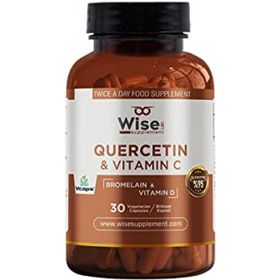 Wiselab Quercetin Vitamin C Bromelain Vitamin D 500 mg 30 Kapsül
