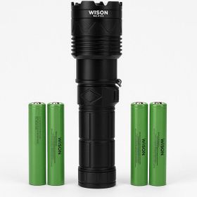Wison WS-1175 5500 Lümen 60 W Profesyonel Şarj Edilebilir Uzun Menzilli El Feneri