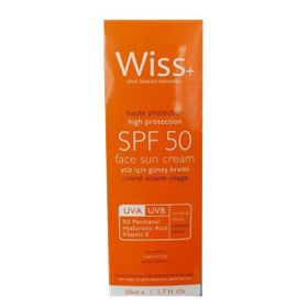 Wiss SPF 50+ 50 ml Leke Karşıtı Güneş Kremi