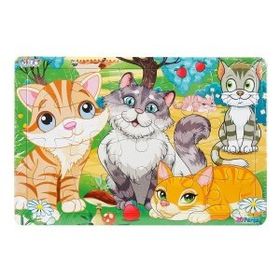 Witty Puzzlezz Kediler 20 Parça Puzzle