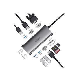 Wiwu Alpha 11312H 11 in 1 Type-C Hub