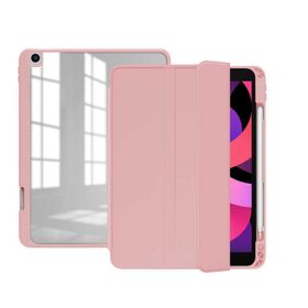 Wiwu Apple iPad 10.2 2021 9.Nesil Zore Nort Arkası Şeffaf Standlı Kılıf