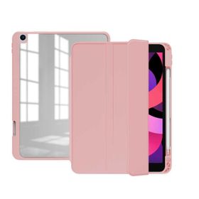 Wiwu Apple iPad 10.2 2021 9.Nesil Zore Nort Arkası Şeffaf Standlı Kılıf