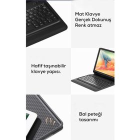 Wiwu Apple iPad 11 Pro Wiwu Keyboard Folio Kablosuz Klavyeli Kılıf