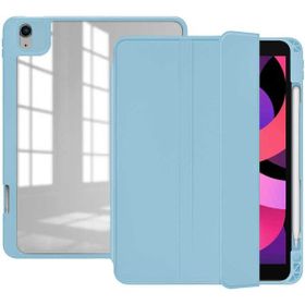 Wiwu Apple iPad Pro 12.9 2021 5.Nesil Zore Nort Arkası Şeffaf Standlı Kılıf Kılıf