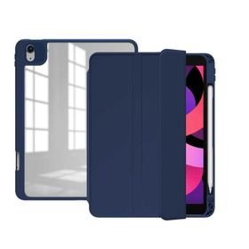 Wiwu Apple iPad Pro 12.9 2021 5.Nesil Zore Nort Arkası Şeffaf Standlı Kılıf Kılıf