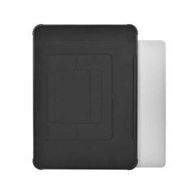 Wiwu Apple Macbook 16.2 2021 Wiwu Defender Stand Case Taşınabilir Magnetik PU Laptop Çantası