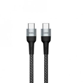 Wiwu Cyclone F15 Type-C to Type-C PD Data 480Mbps 100W 1.5 metre Kablo