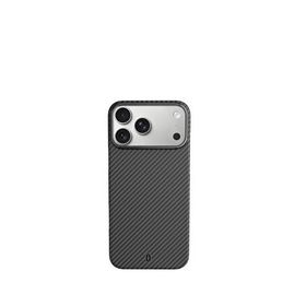 Wiwu DCC-206 iPhone 17 Pro Max Aramid Fiber Karbon Magsafe Uyumlu Siyah Telefon Kılıfı