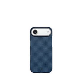 Wiwu DCC-208 iPhone 17 Air Magsafe Uyumlu Aramid Fiber Karbon Mavi Telefon Kılıfı