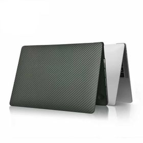 Wiwu İkavlar Macbook Pro 16 M1 2021 Kapak A2485 Uyumlu Karbon Fiber Görünümlü Koruyucu Kılıf
