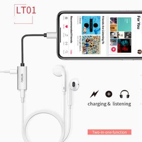 Wiwu LT-01 Plus Lightning Ses Adaptörü
