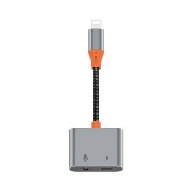 Wiwu LT08 Konuşma Destekli Lightning To 3.5 mm Aux Çevirisi Ses Adaptörü