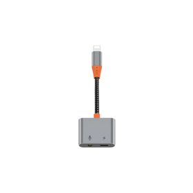Wiwu LT08 Konuşma Destekli Lightning To 3.5 mm Aux Çevirisi Ses Adaptörü