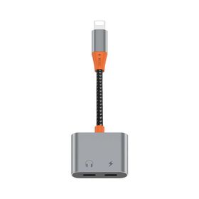Wiwu LT09 Lightning Şarj Ve Lightning Kulaklık Dönüştürücü Adaptör