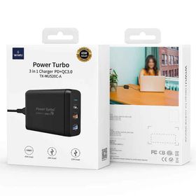 Wiwu PD Power Turbo TX-MU520C-A Universal Şarj Adaptörü