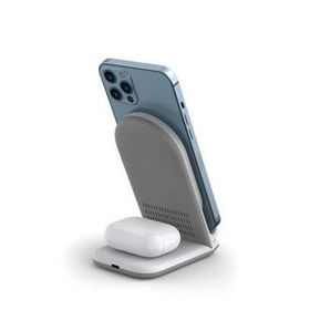 Wiwu Power Air 2 in 1 Kablosuz Şarj Standı