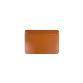 Wiwu Skin Pro MacBook Pro 14 2021 A2442 uyumlu Çanta PU Deri Mıknatıslı Kapak Kılıf