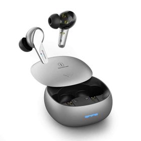 Wiwu TWS09 Gri Led Işıklı Bluetooth Kulaklık 5.0 HD Oyun Modlu IOS / Android