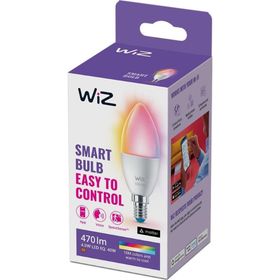 Wiz Wi-Fi 40 W C37 E14 İnce Duy Renkli Ambiyans Akıllı Ampul