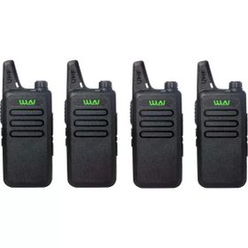 Wln KD-C1 PMR Kulaklıklı 4'lü El Telsizi Seti