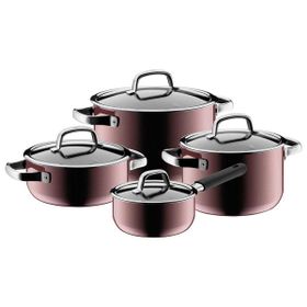 WMF Fusıontec Mıneral 4 Parça Pembe Kuartz Tencere Seti