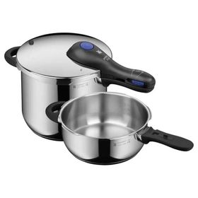 WMF Perfect Plus 6.5+3 lt Metalik Düdüklü Tencere Seti