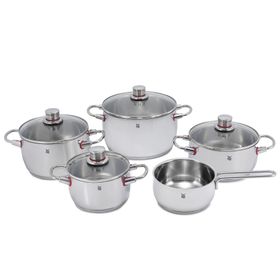 WMF Quality 5 Parça Gri Tencere Seti