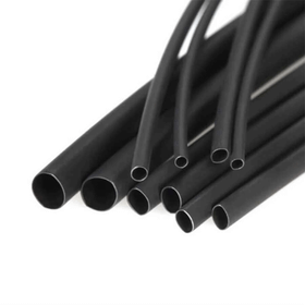 Woer 22 mm Isı ile Daralan Siyah Makaron