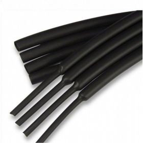 Woer 3.2 mm 2/1 Isı ile Daralan Makaron Siyah 200MT