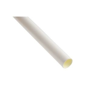 Woer 6.4 mm - 5 m Isı ile Daralan Beyaz Makaron
