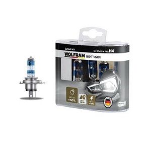 Wolfram 12 V H4 60 / 55 P43t Night Vision Beyaz 22144 Nv Ampul