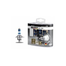 Wolfram 12 V H4 60 / 55 P43t Night Vision Beyaz 22144 Nv Ampul