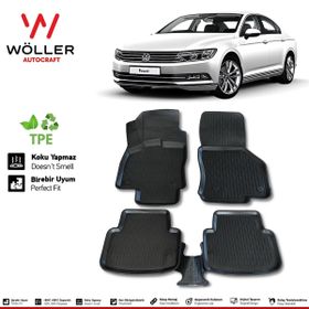 Wöller 2015-2022 Volkswagen Passat B8.5 B8 3D Havuzlu Paspas