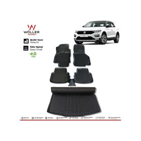 Wöller Volkswagen T Roc 2016-2022 Arası 3D Bagaj Havuzu