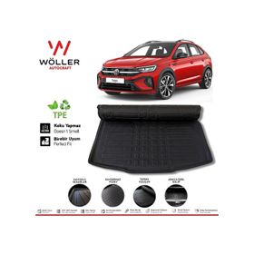 Wöller VW Taigo Paspas 2022 Sonrası 3D Havuzlu Paspas