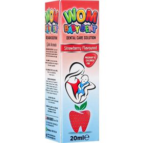 Wom 20 ml Baby Dent Bebekler için Diş Bakım Solüsyonu