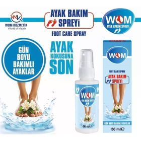 Wom 50 ml Ayak Bakım Spreyi