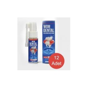 Wom Dental 20 ml 12 Adet Diş Bakım Solüsyonu