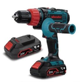 Wonder 20 Volt 2.0 Ah Vidalama Şarjlı Darbeli Matkap